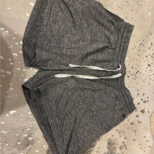 Pacific Trail Charcoal Shorts with White Drawstring